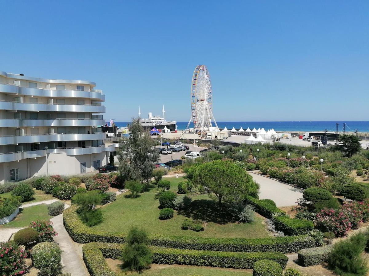 Le Bleu Soleil - Bel Appt Pour 4 Vue Mer Le Barcarès Exterior foto